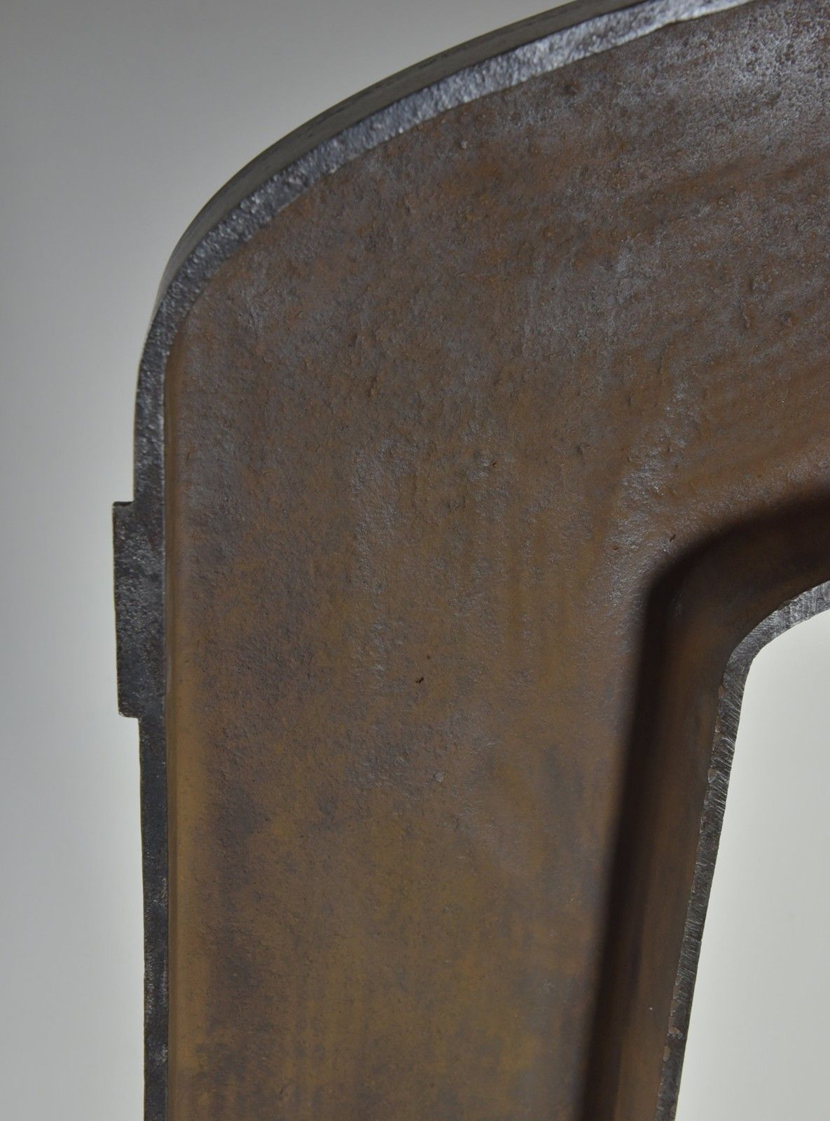 photo for sale Unusual Antique Cast Iron Fire Surround