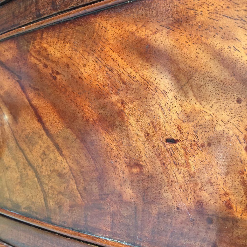 18th Century Mahogany Chest Of Drawers photo vintage
