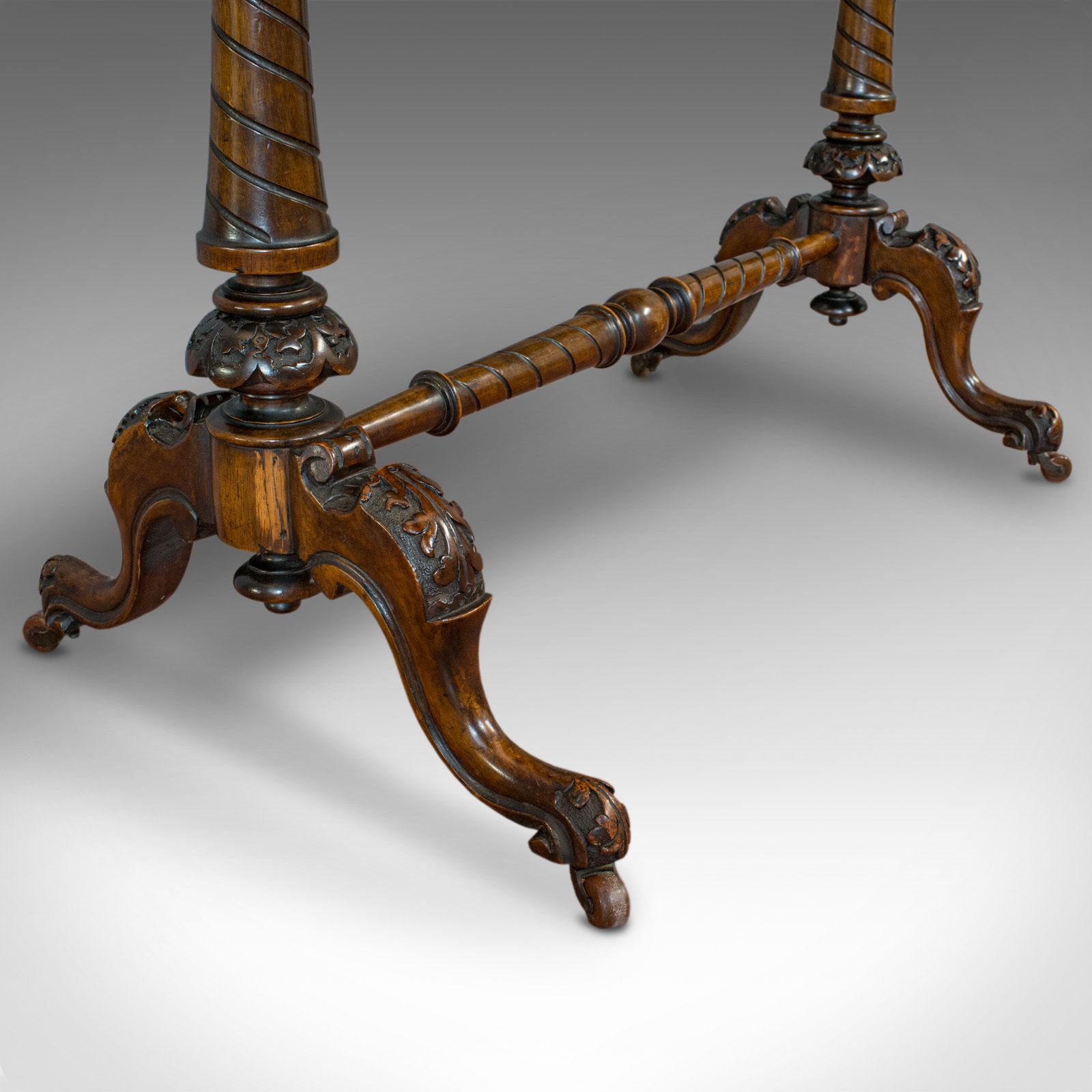 Antique Oval Table, English, Burr Walnut, Centre, Side, Victorian, Circa 1870 photo vinterior
