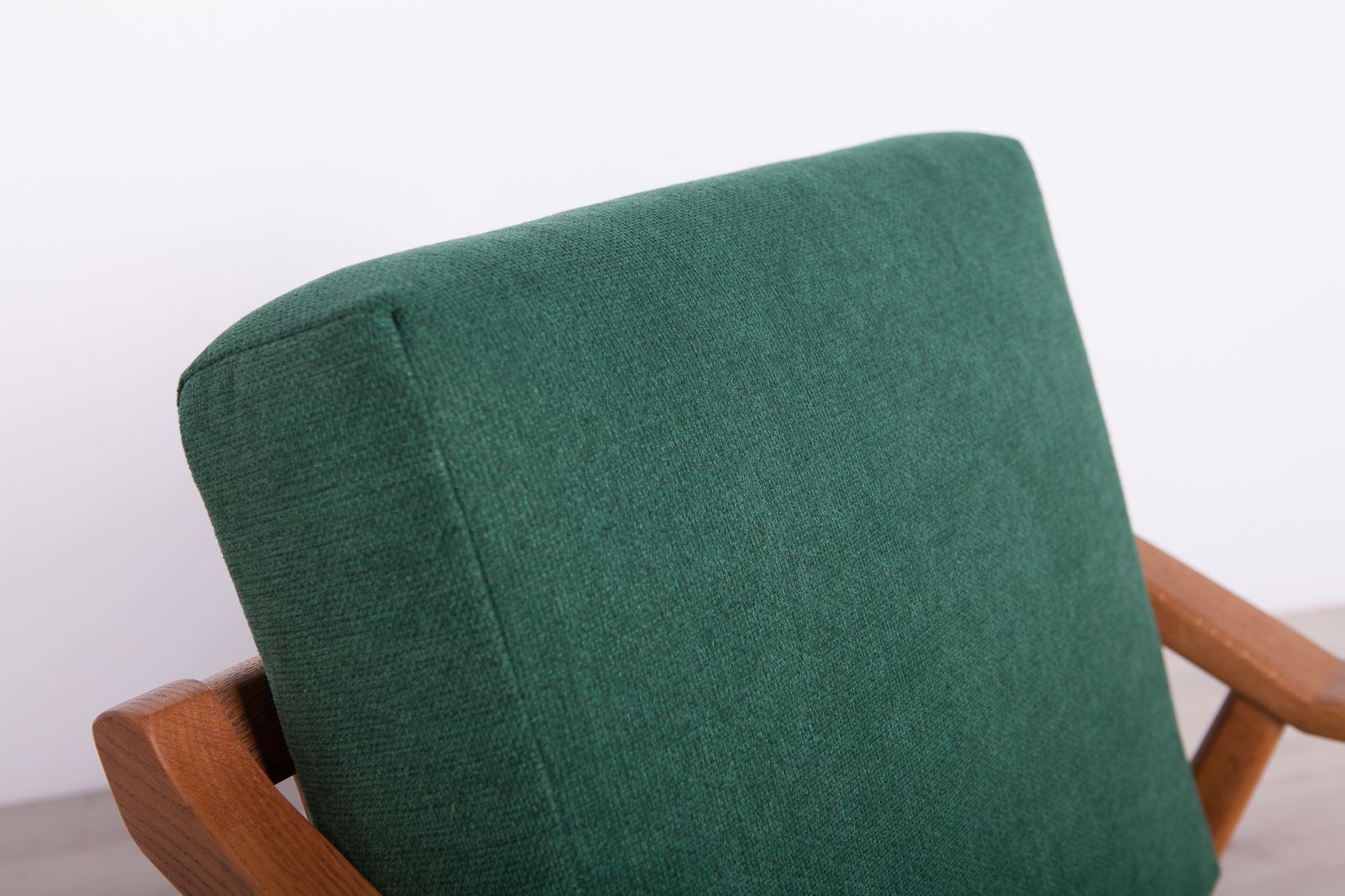 photo for sale Danish Oak Armchair By Brockmann Petersen For Randers Møbelfabrik, 1960s