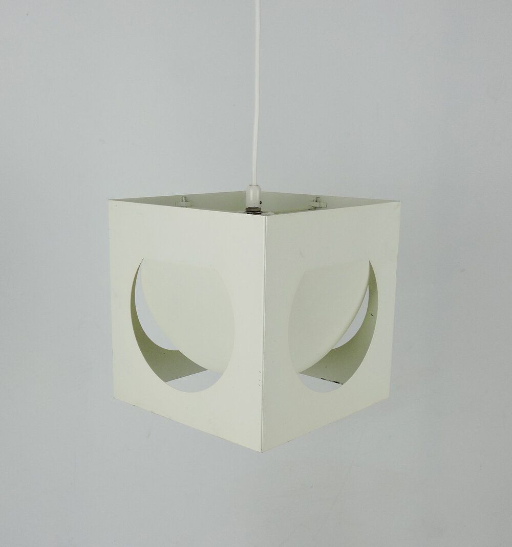 Mid Century Finnish Geometric Pendant Lamp By Shogo Suzuki For Stockmann Orno, 1960s photo furniture