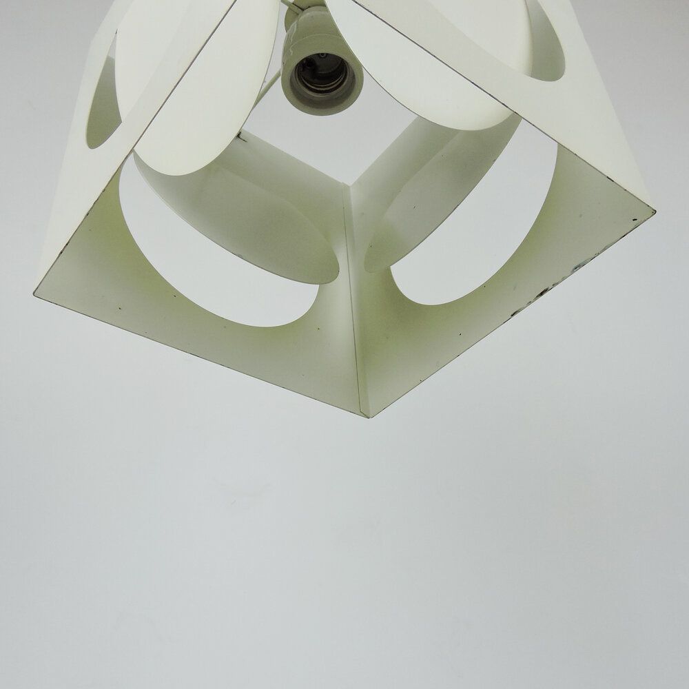 Mid Century Finnish Geometric Pendant Lamp By Shogo Suzuki For Stockmann Orno, 1960s photo Lighting