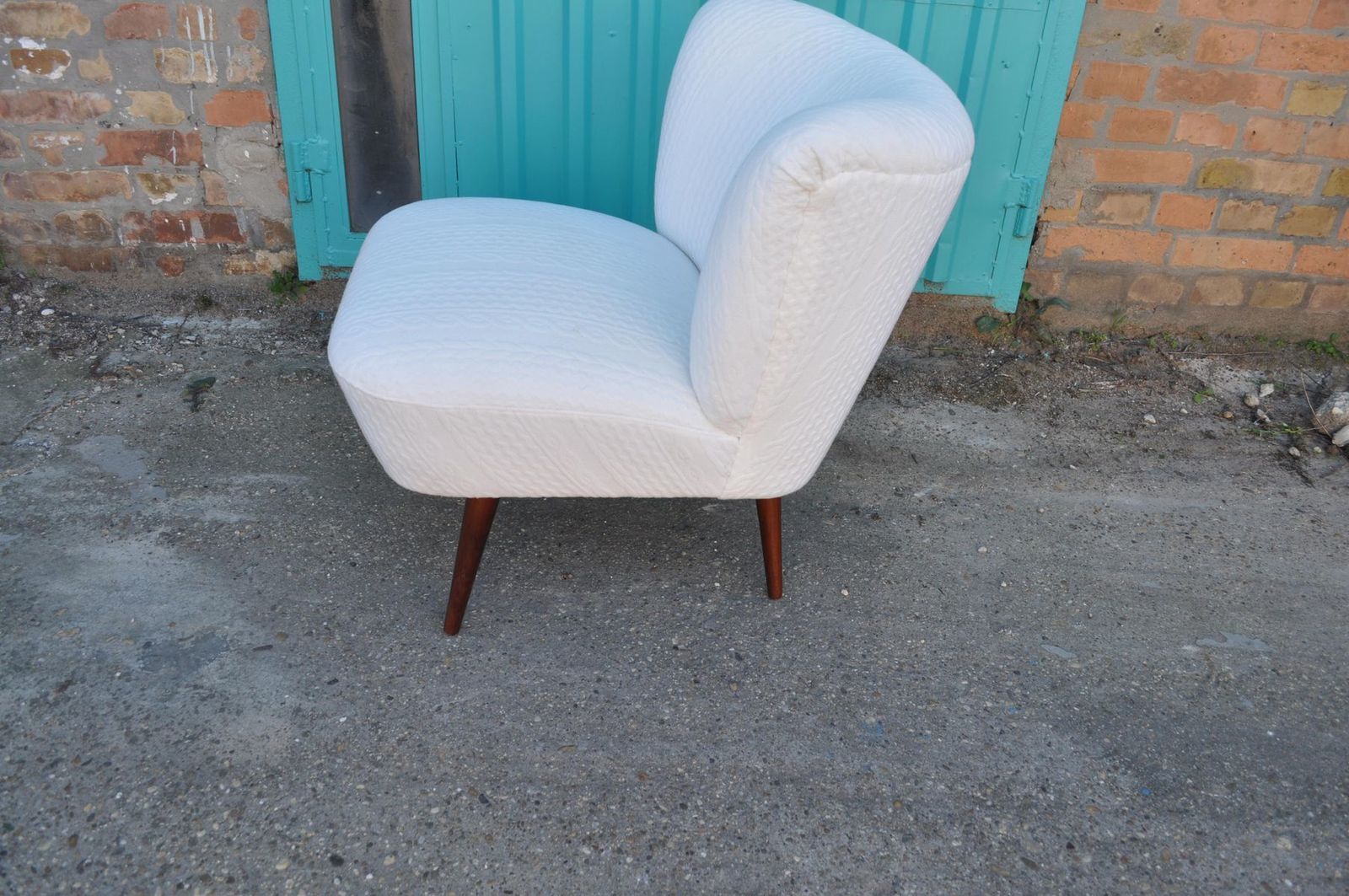 Knitted Cocktail Chair, 1950s photo for sale