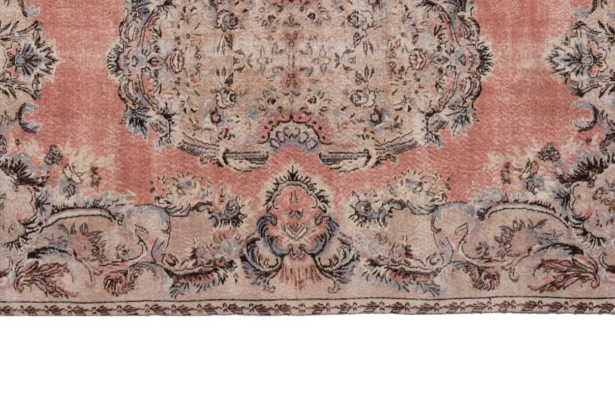 Vintage Industrial Style Turkish Oushak Rug, 1970s photo Textiles