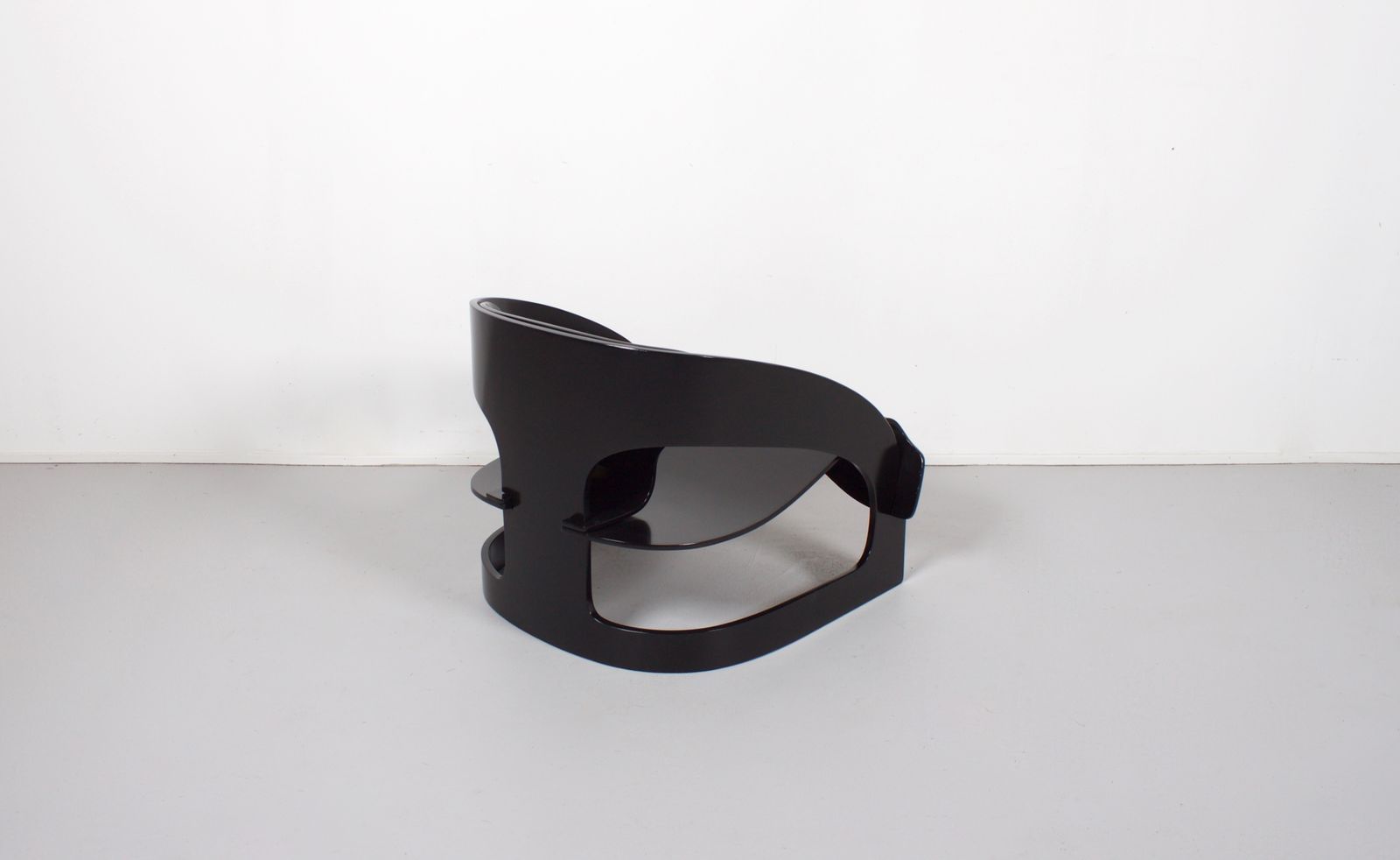 Joe Colombo Plywood 4801 Lounge Chair No 42, Kartell, 1960’s photo for sale