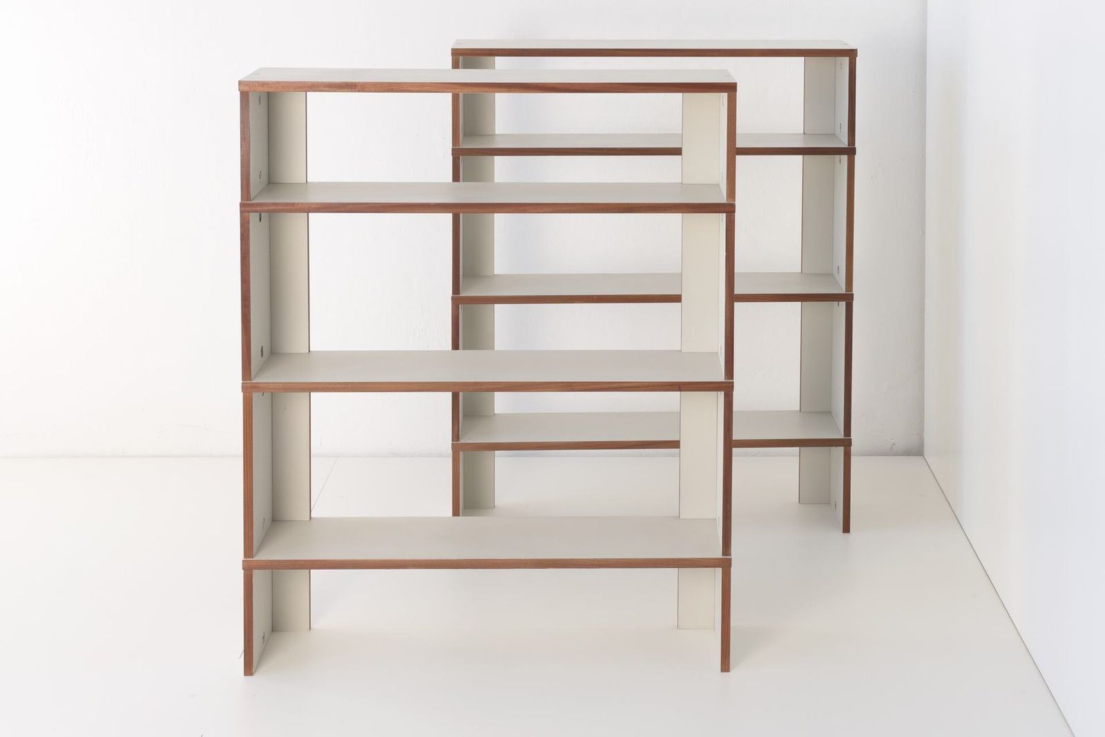 3263.0 M 125 Shelves By Hans Gugelot For Bofinger, 1950s, Set Of 2 photo