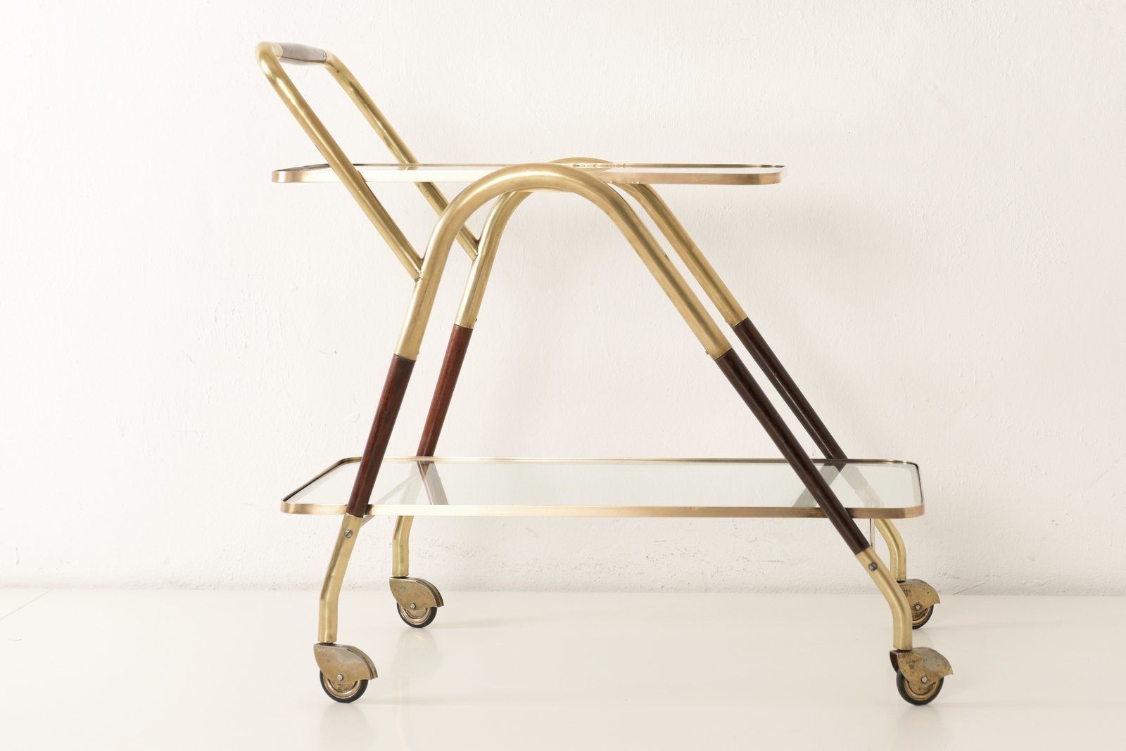Italian Tea Cart By Cesare Lacca For Cassina, 1950s photo vintage