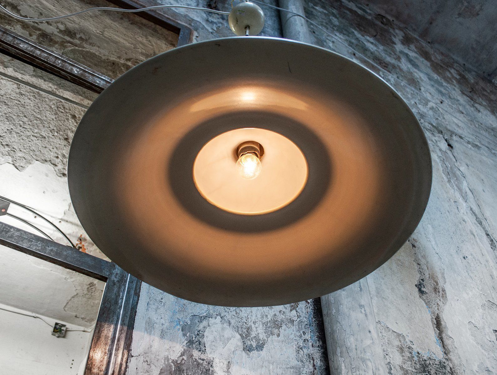 Italiaanse Plafondlamp Van Gianni Celada Voor Fontana Arte, Jaren 1970 photo Verlichting