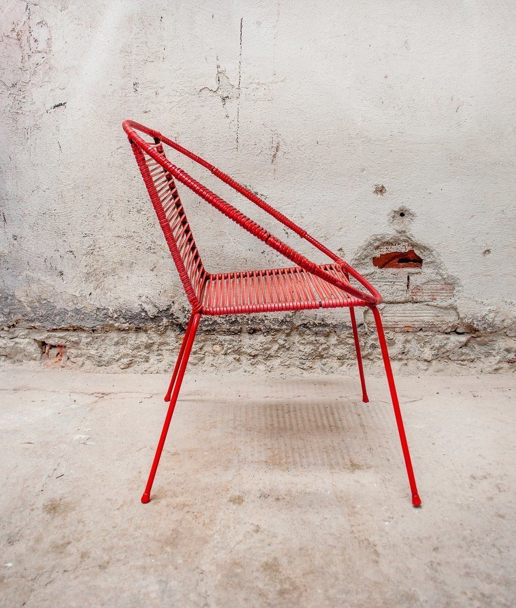 Italiaanse Kinderstoelen Van Ijzer En Kunststof, Ca. Jaren 1950, Set Van 2 photo Meubels