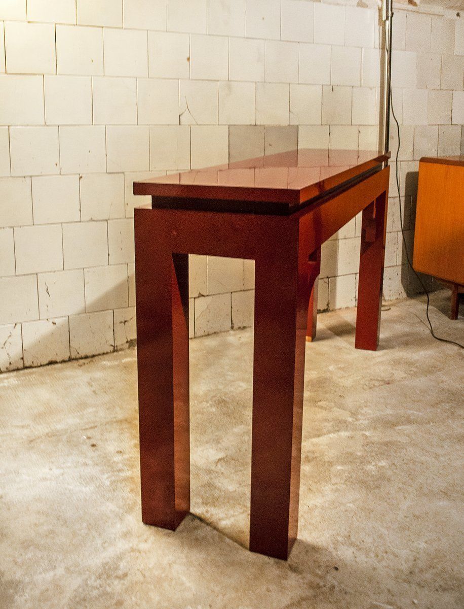Italiaanse Consoletafel Van Mario Sabot, Jaren 1970 photo furniture