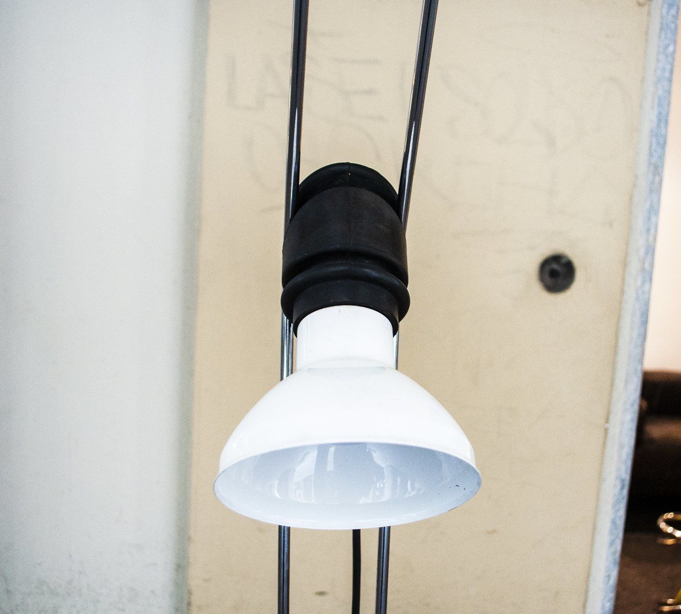 Vintage Italian Adjustable Double Light Floor Lamp, 1970s photo 1404.0