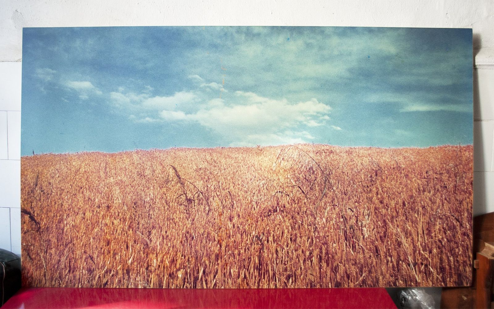Vintage Italian La Collina Print By Luigi Ghirri For A. Villani & Figli, 1976