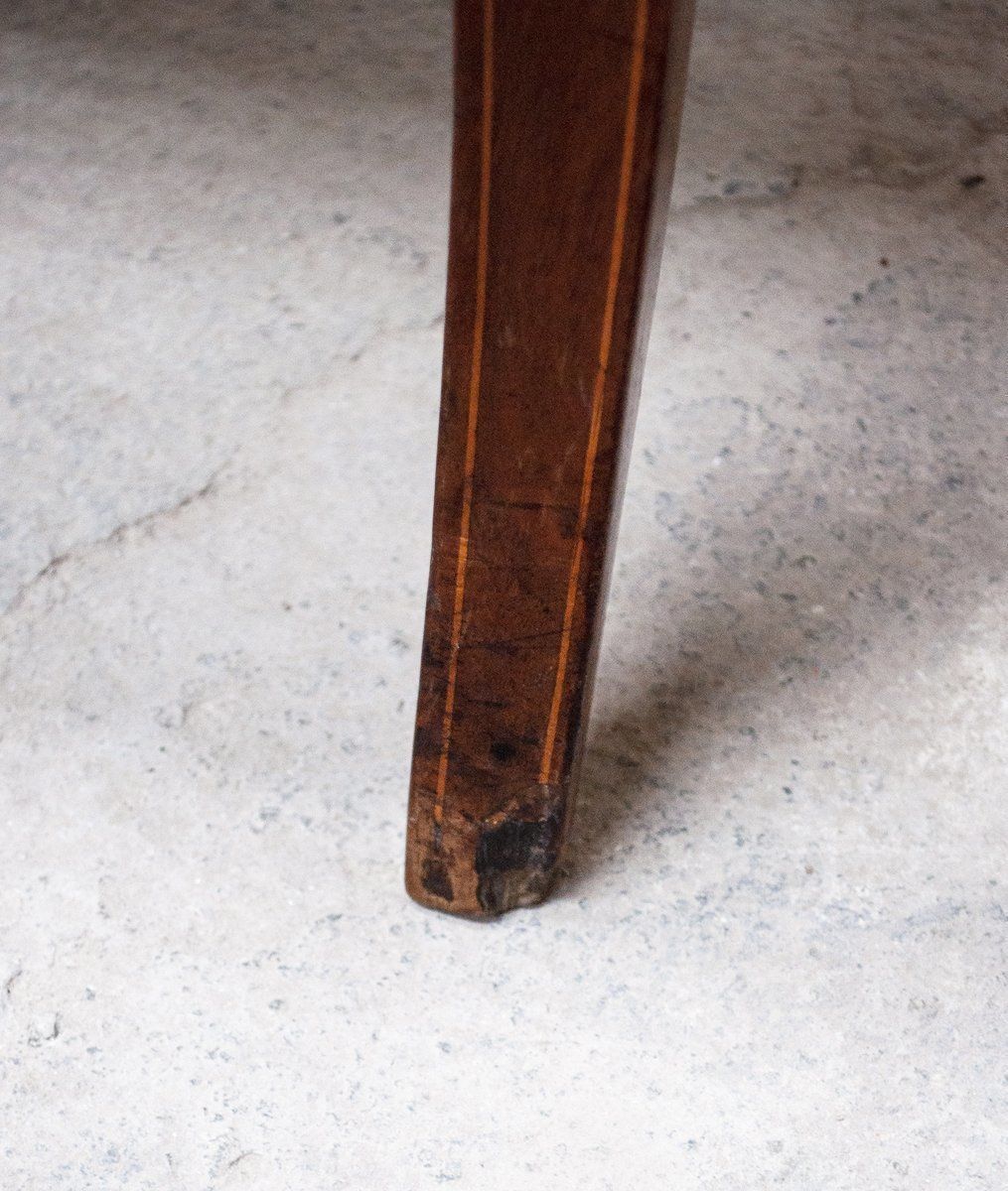 photo for sale Antieke Italiaanse Houten Eetkamerstoelen In Empire Stijl, Set Van 4