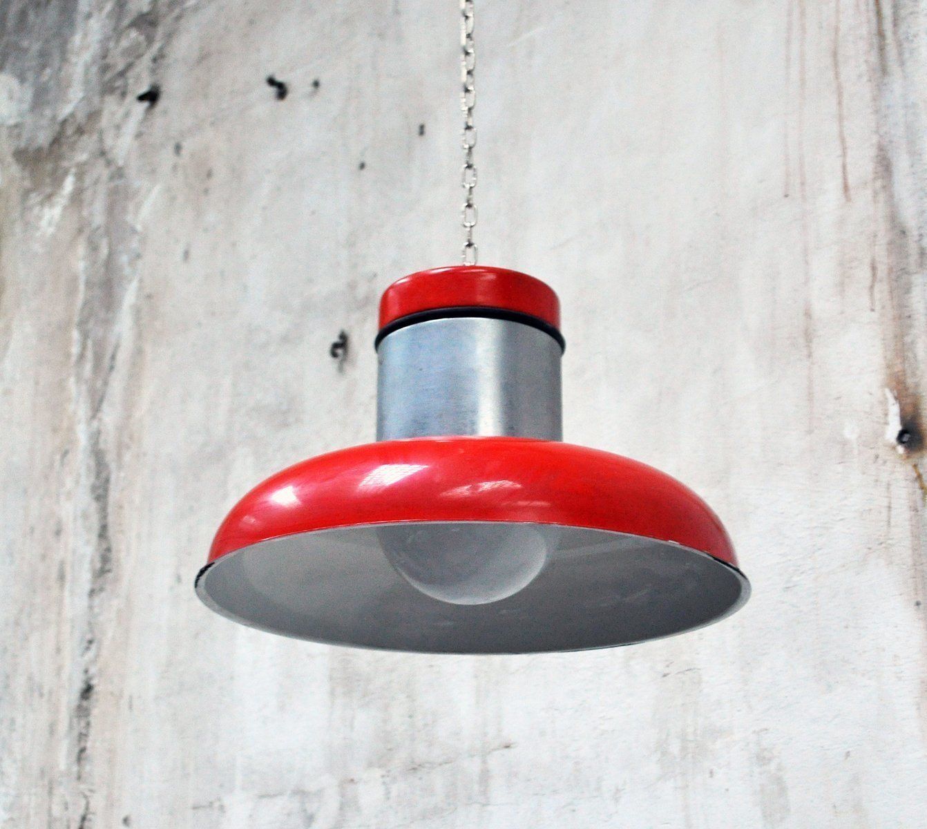 Sisten Hanglamp Van Gianni Celada Voor Fontana Arte, Jaren 1970