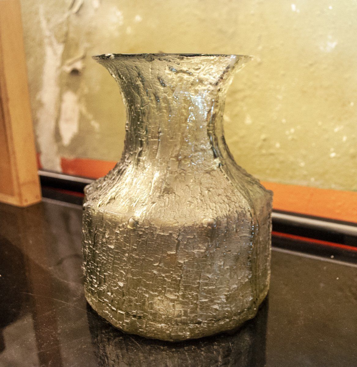 Gegoten Glazen Pot Van Timo Sarpaneva Voor Iittala, Jaren 1980 photo furniture