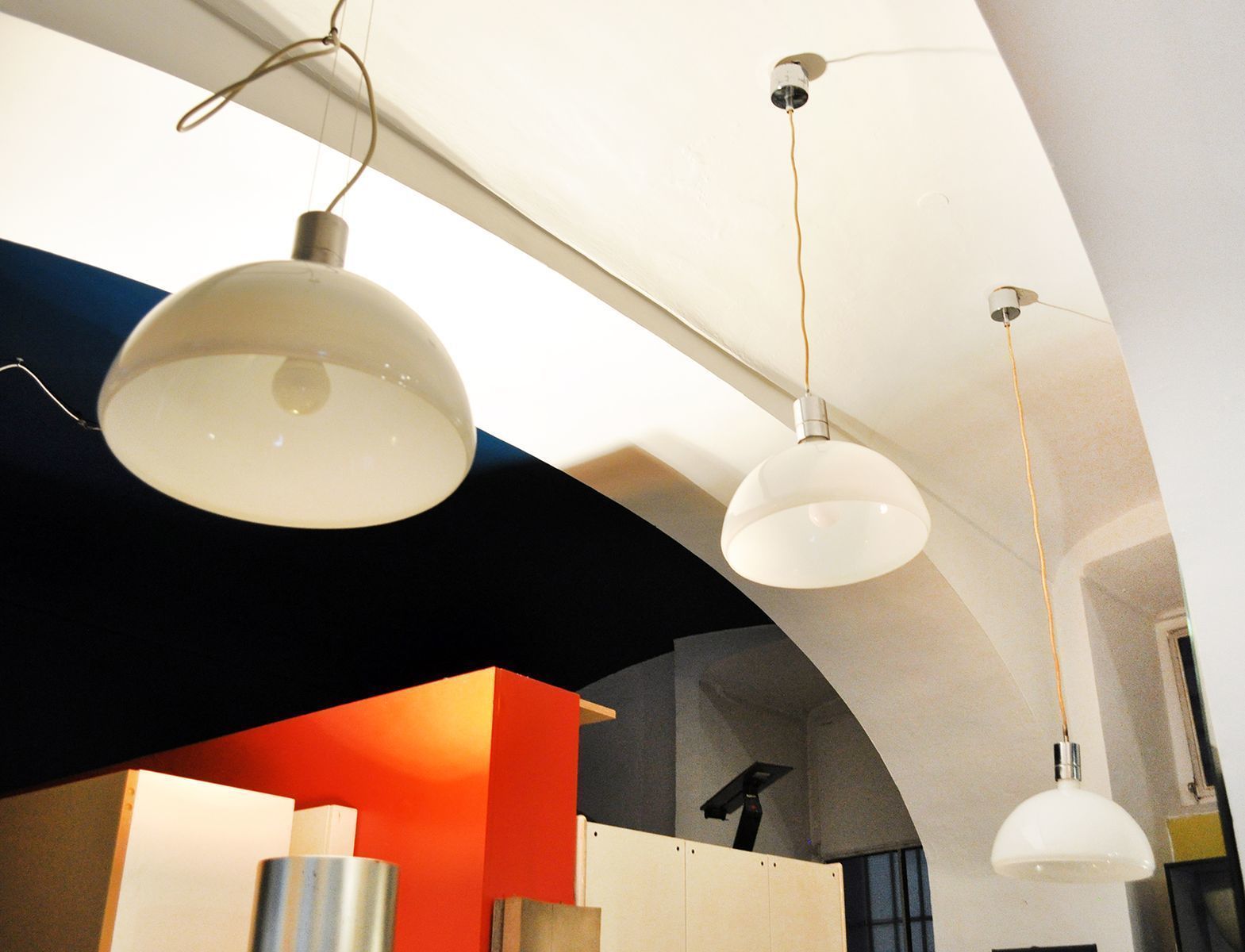 Am As Series Chandelier By Helg, Piva, And Albini For Sirrah, 1969 photo Lighting