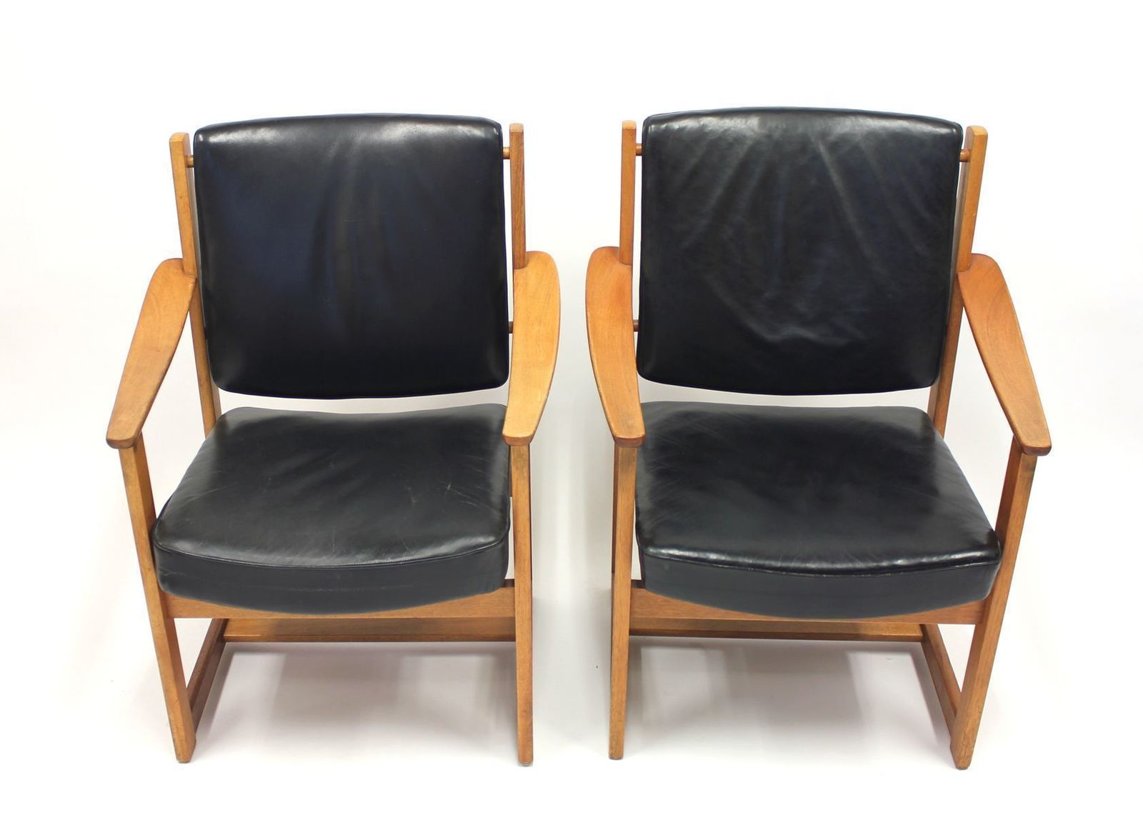 Armchairs By Sven Kai Larsen For Nordiska Kompaniet, 1960s, Set Of 2 photo Furniture