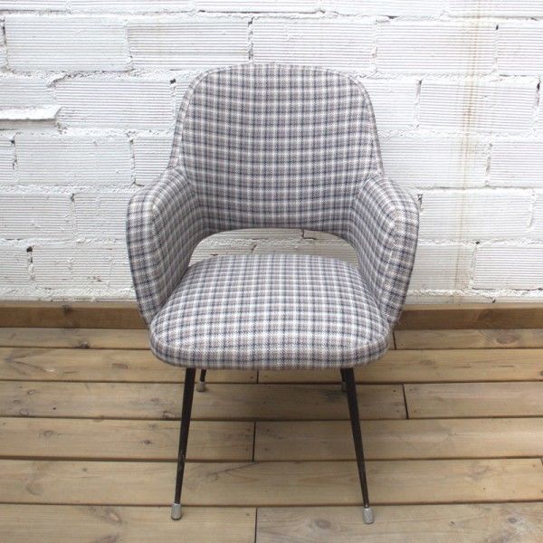 Upholstered Executive Style Armchair, France, 1960's photo buy