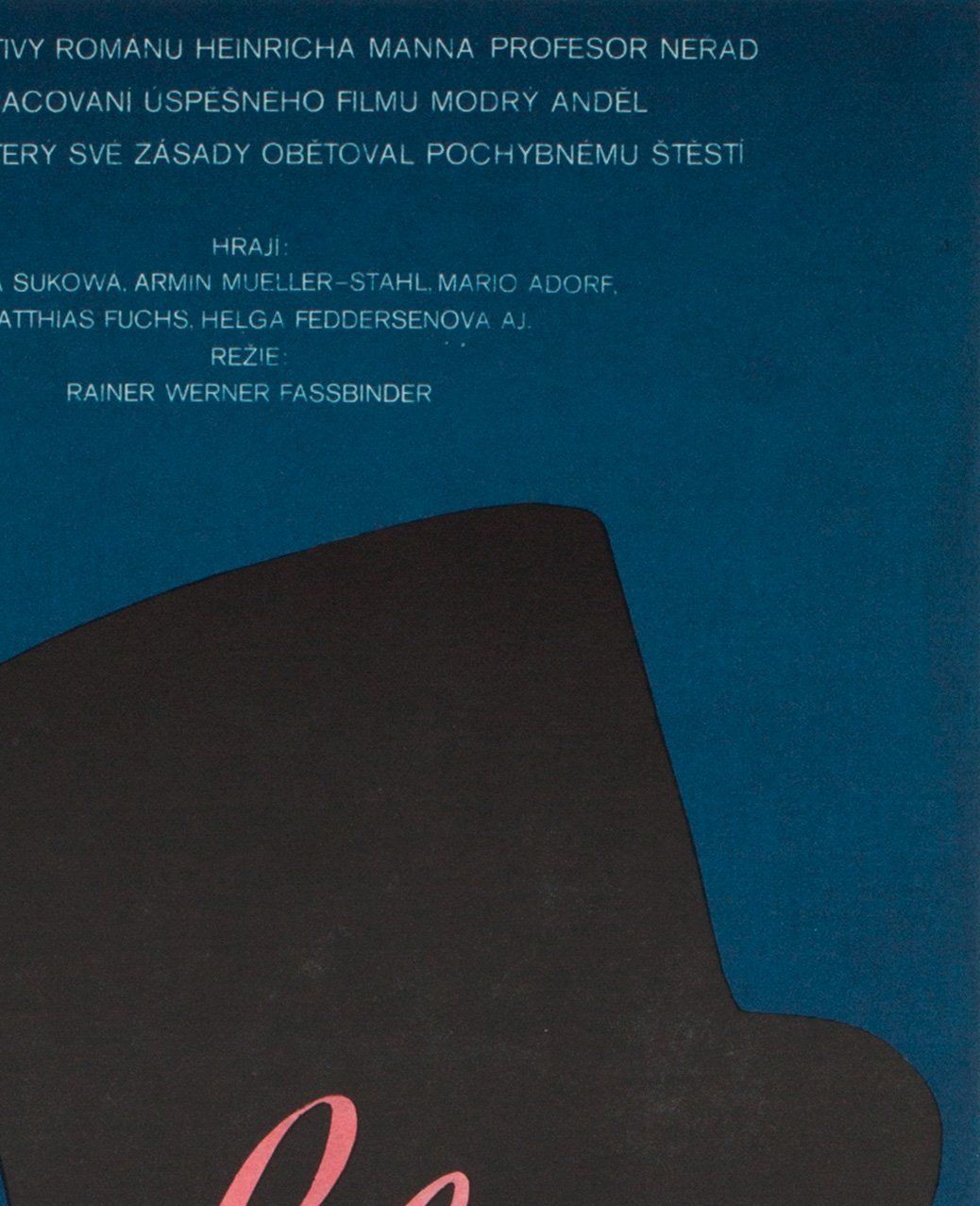 Lola 1983 Czech A3 Film Movie Poster, Seccik photo for sale
