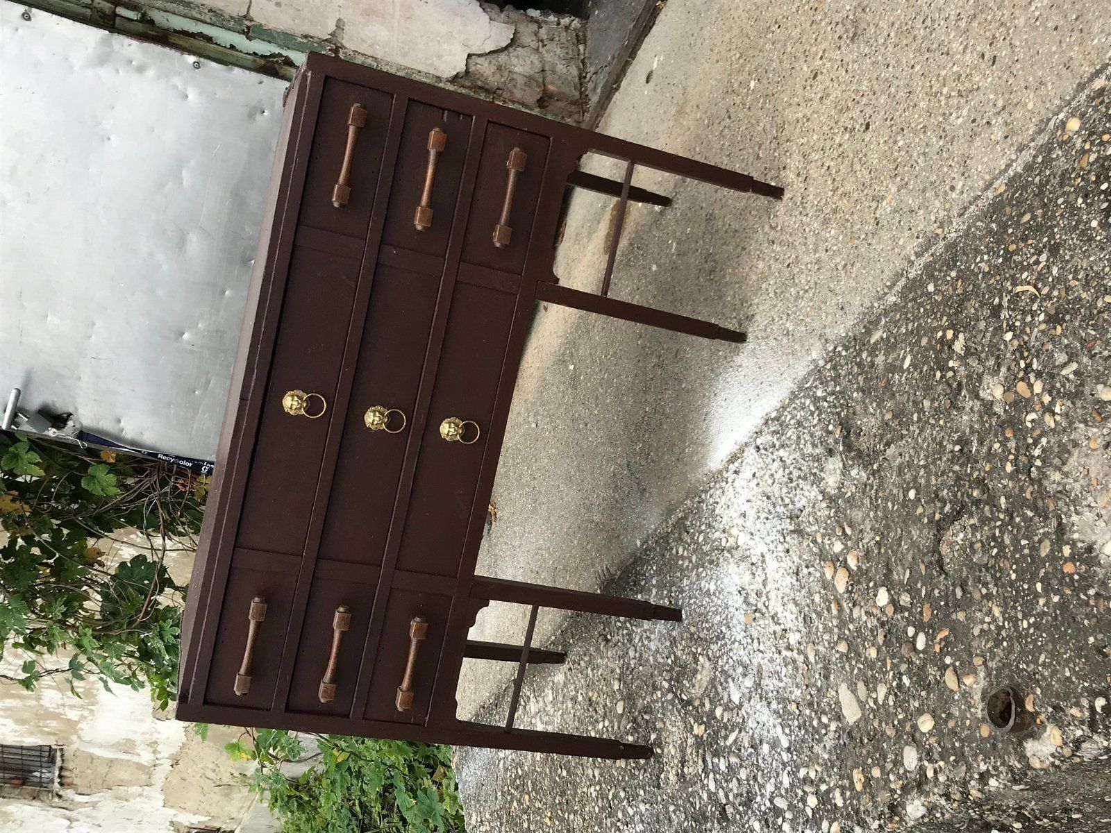 Vintage Brown Chest Of Drawers, 1950s photo furniture