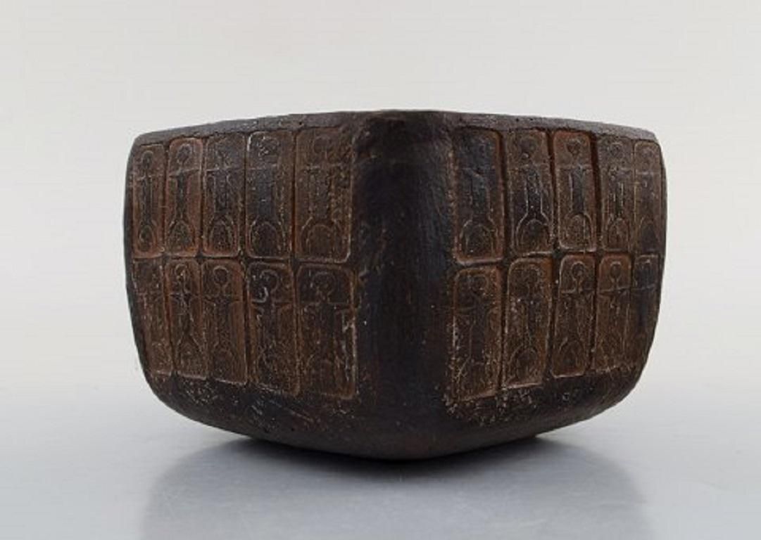 Lizzie Schnakenburg Thyssen, Danish Artist, Unique Ceramic Bowl photo 193.0