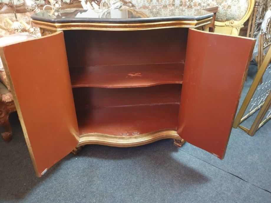 photo for sale Golden Venetian Chest Of Drawers