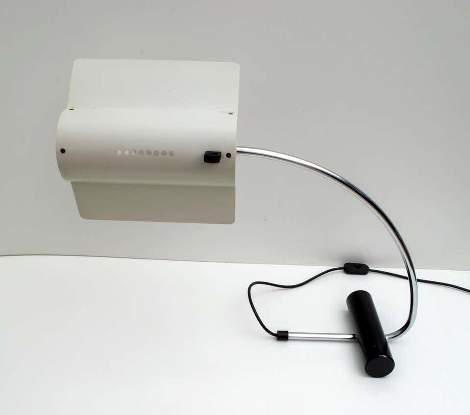 Joe Colombo Mid Century Modern Italian Table Lamp, 1960s photo Lighting