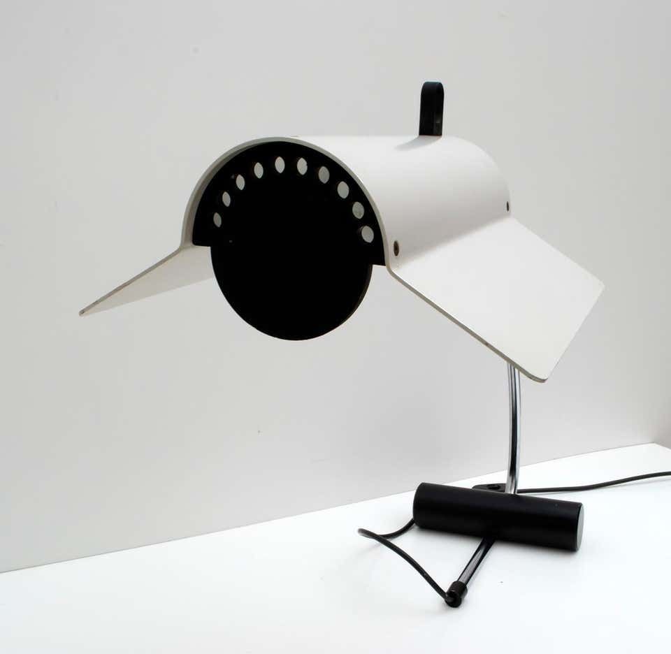 photo for sale Joe Colombo Mid Century Modern Italian Table Lamp, 1960s