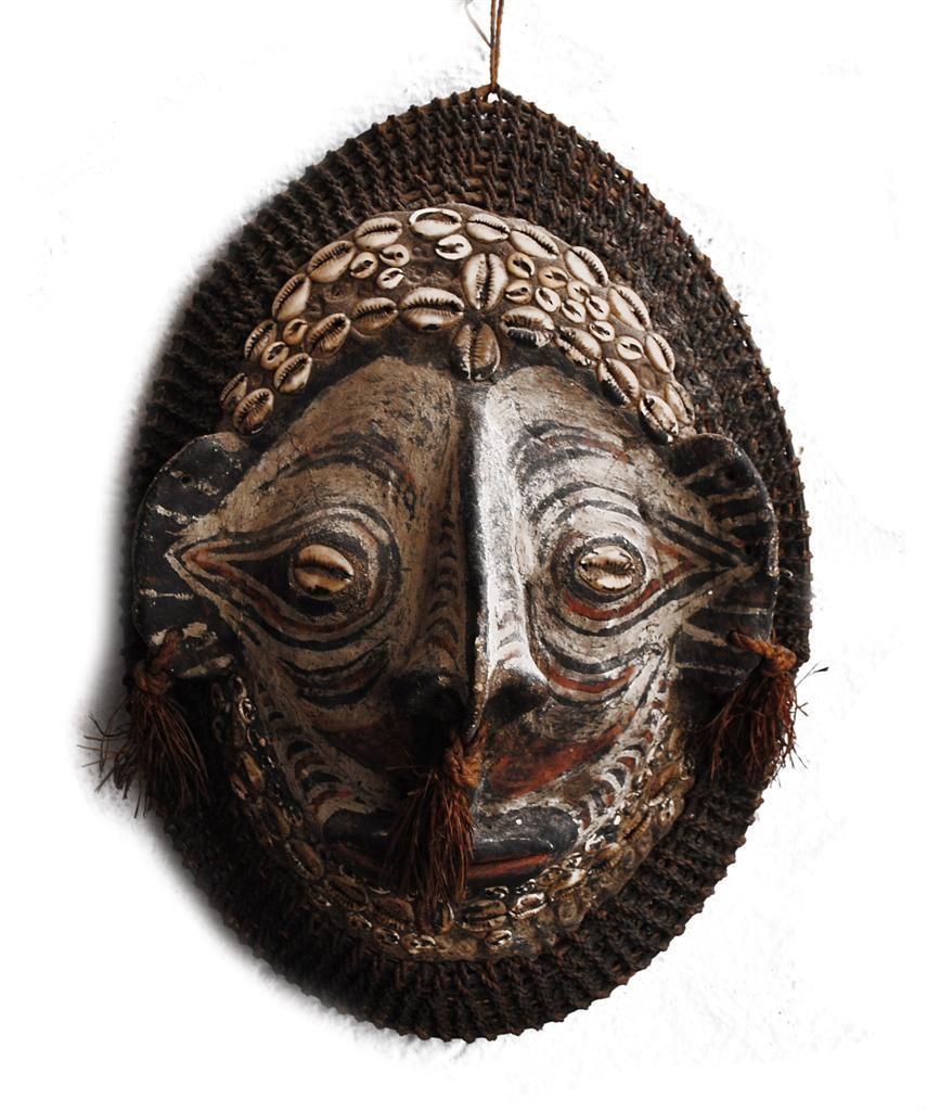 Oceanian Mask Of Sepik Or Madang Origin, Early 20th Century
