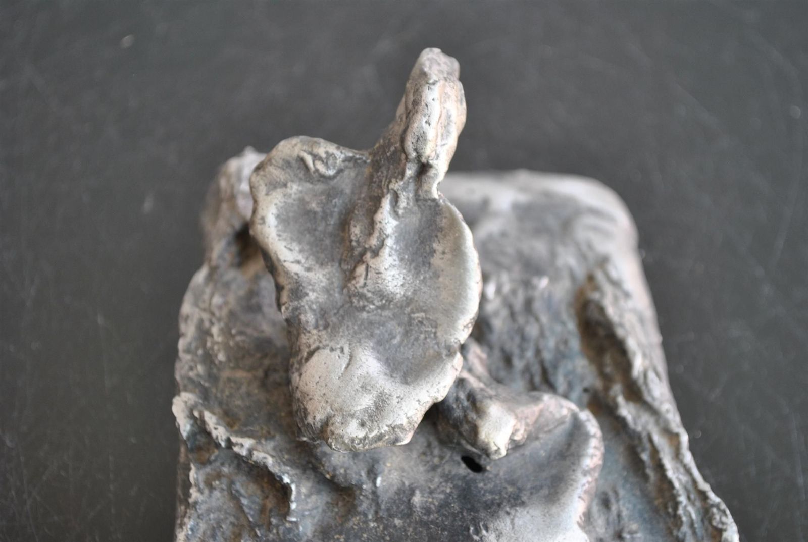 Anthropomorphic Aluminum Sculpture By Sébastiano Fini (1949 2003) 3 photo Art