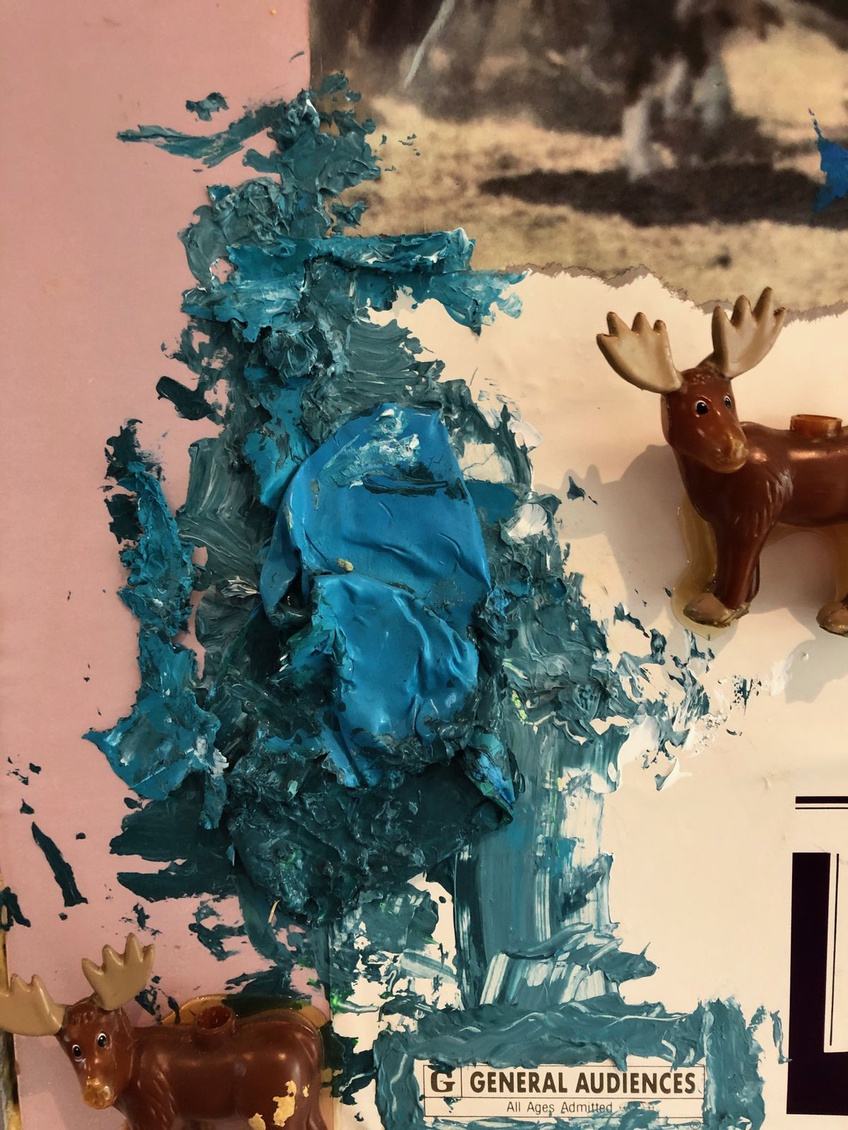 The Longest Drive. Mixed Media Art Work By American Artist Justin Lieberman photo 2750.0