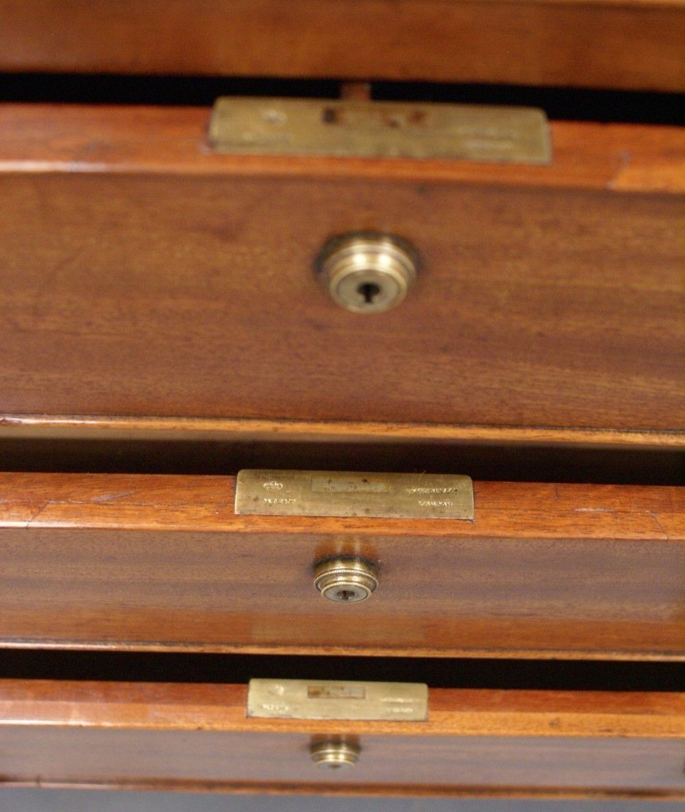 photo furniture An Unusual George III Mahogany Chest Of Drawers
