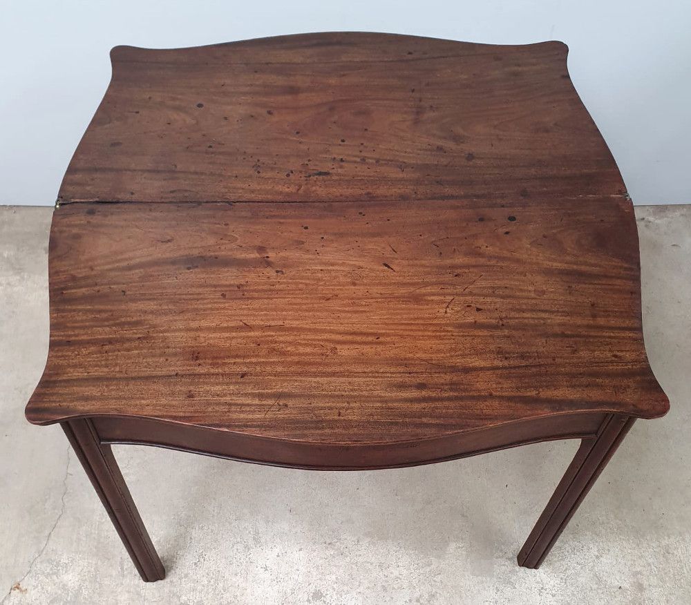 Georgian Mahogany Turn Over Leaf Table photo Furniture