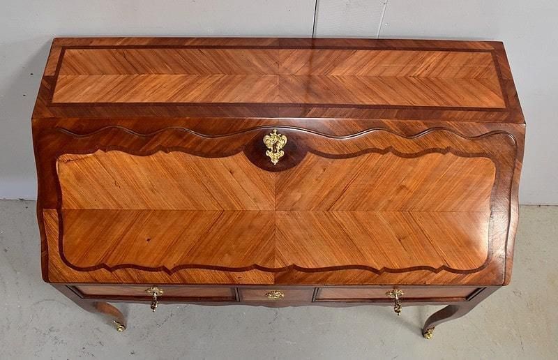 Mahogany And Rosewood Slope Desk, Regency / Louis XV Period     18th Century photo buy