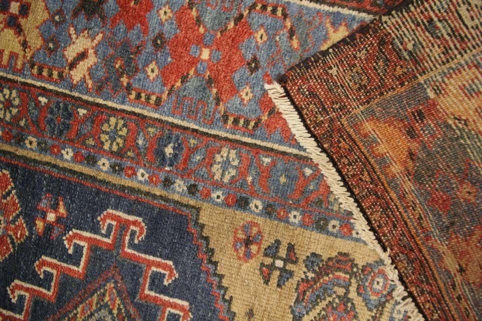 High Quality Antique Rugs Caucasian Living Room Rugs Uk, Multicolored Tribal Carpet Rug photo vinterior