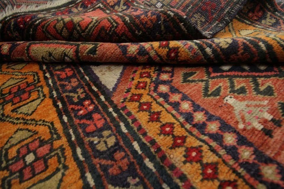 photo furniture Handmade Carpets And Rugs, Traditional Antique Carpet, Orange Wool Caucasian Runner Rugs For Sale