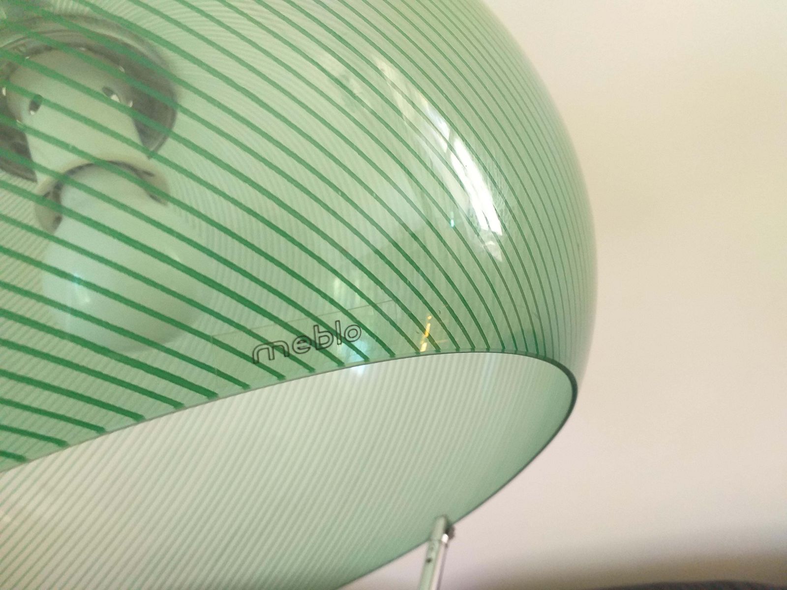photo for sale Mid Century Hanglamp Meblo, Ontworpen Door Harvey Guzzini, Italië, Jaren 1970.