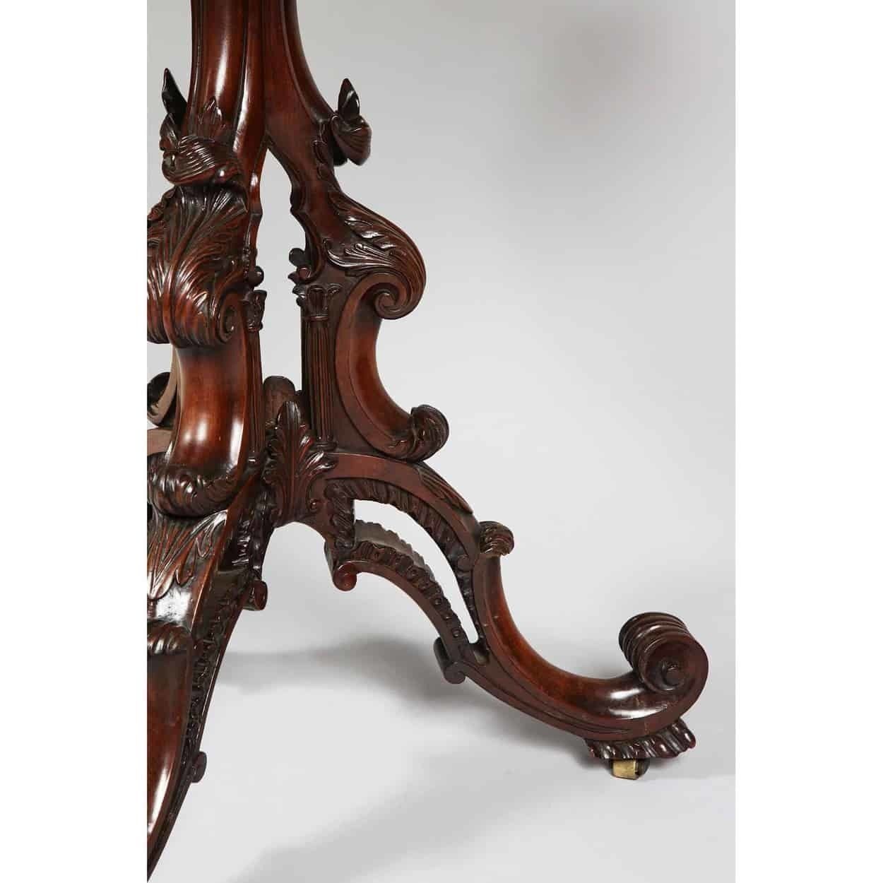 Tripod Table Attributed To James Allan Of Fredericksburg photo Furniture