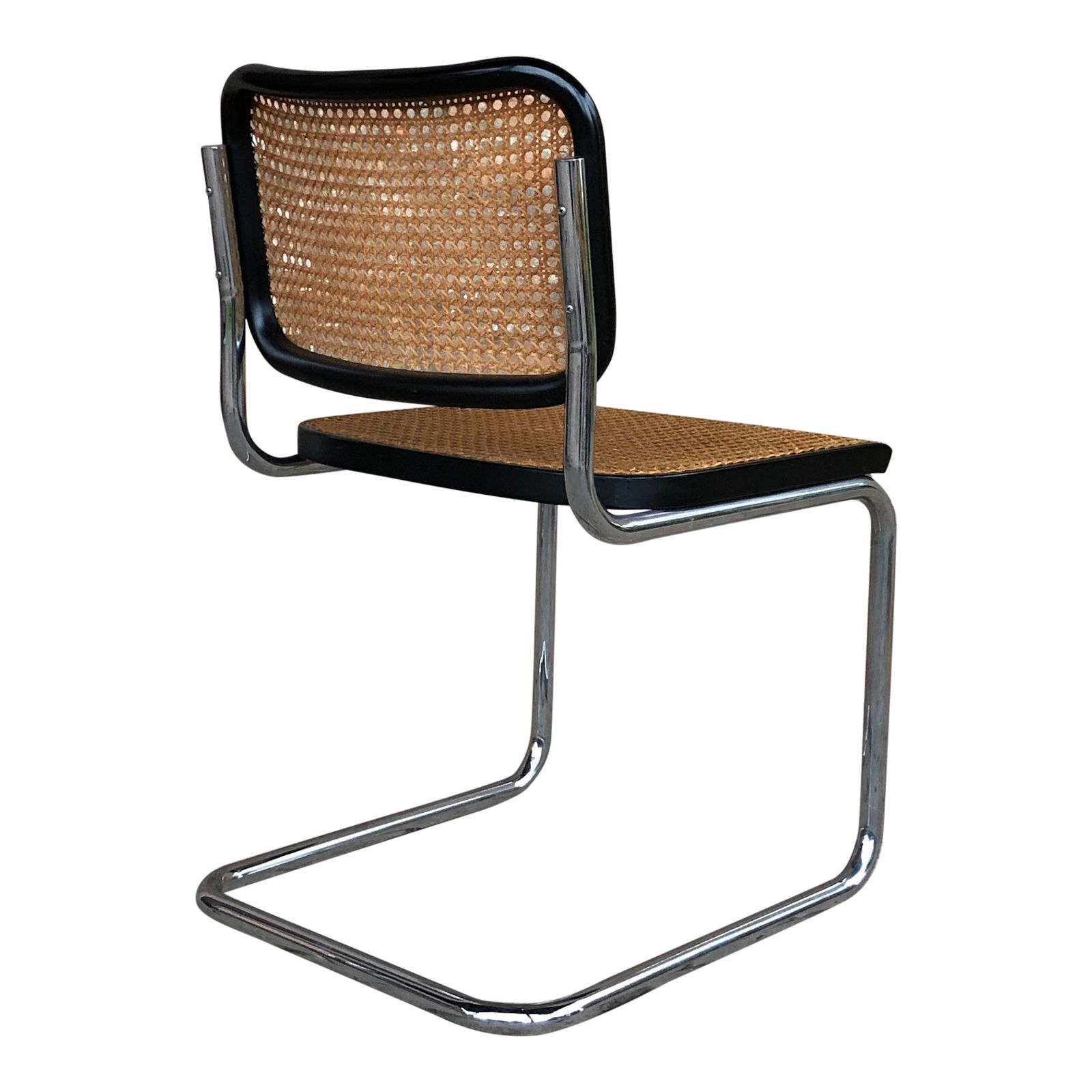photo vintage Marcel Breuer B32 Cesca Dining Room Chairs For Gavina Knoll, 1963, Set Of 8
