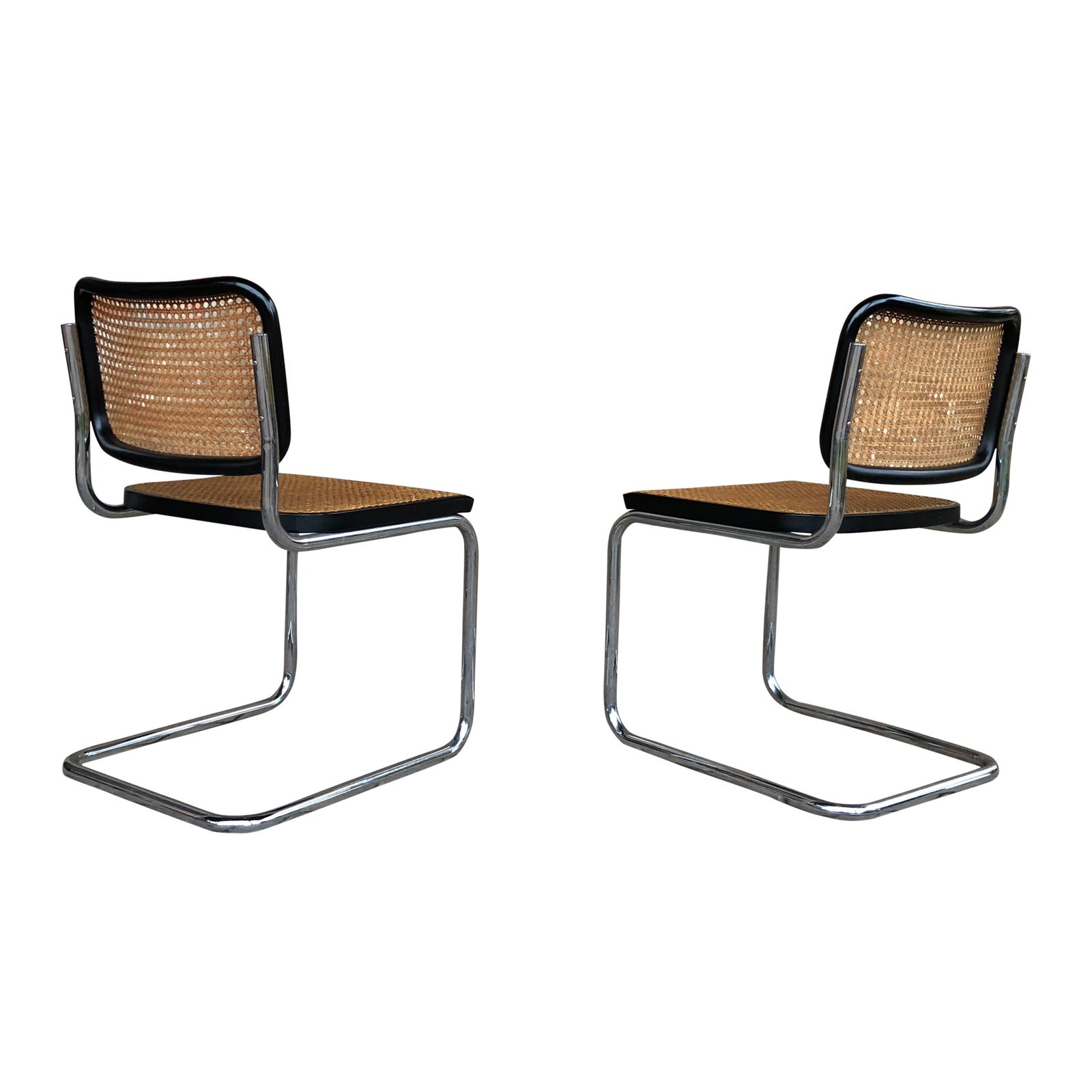 photo furniture Marcel Breuer B32 Cesca Dining Room Chairs For Gavina Knoll, 1963, Set Of 8