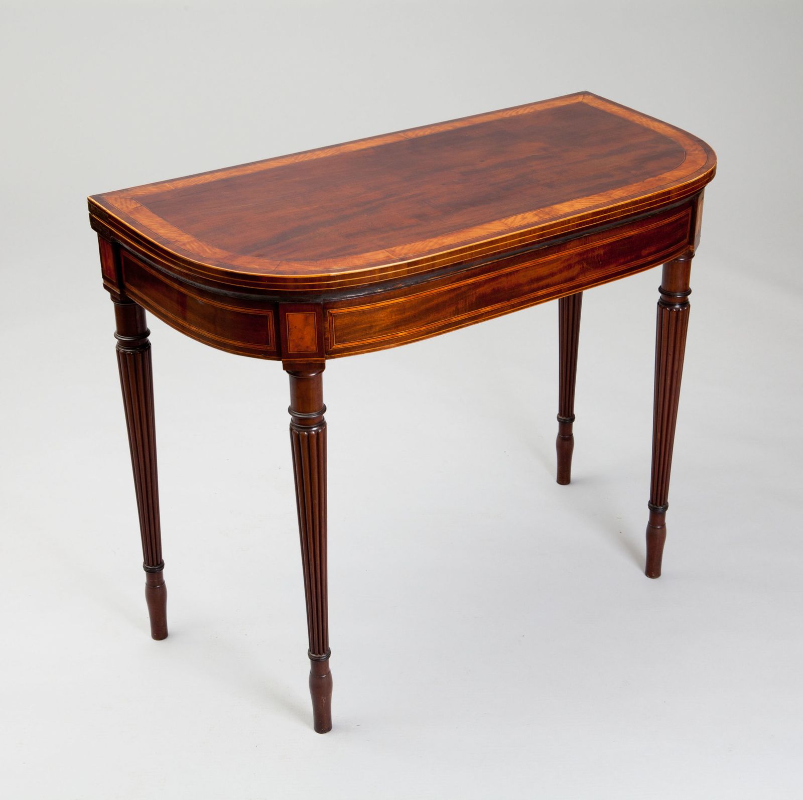 Pair Of George III Hepplewhite Mahogany Card Tables Attributed To Gillows photo furniture