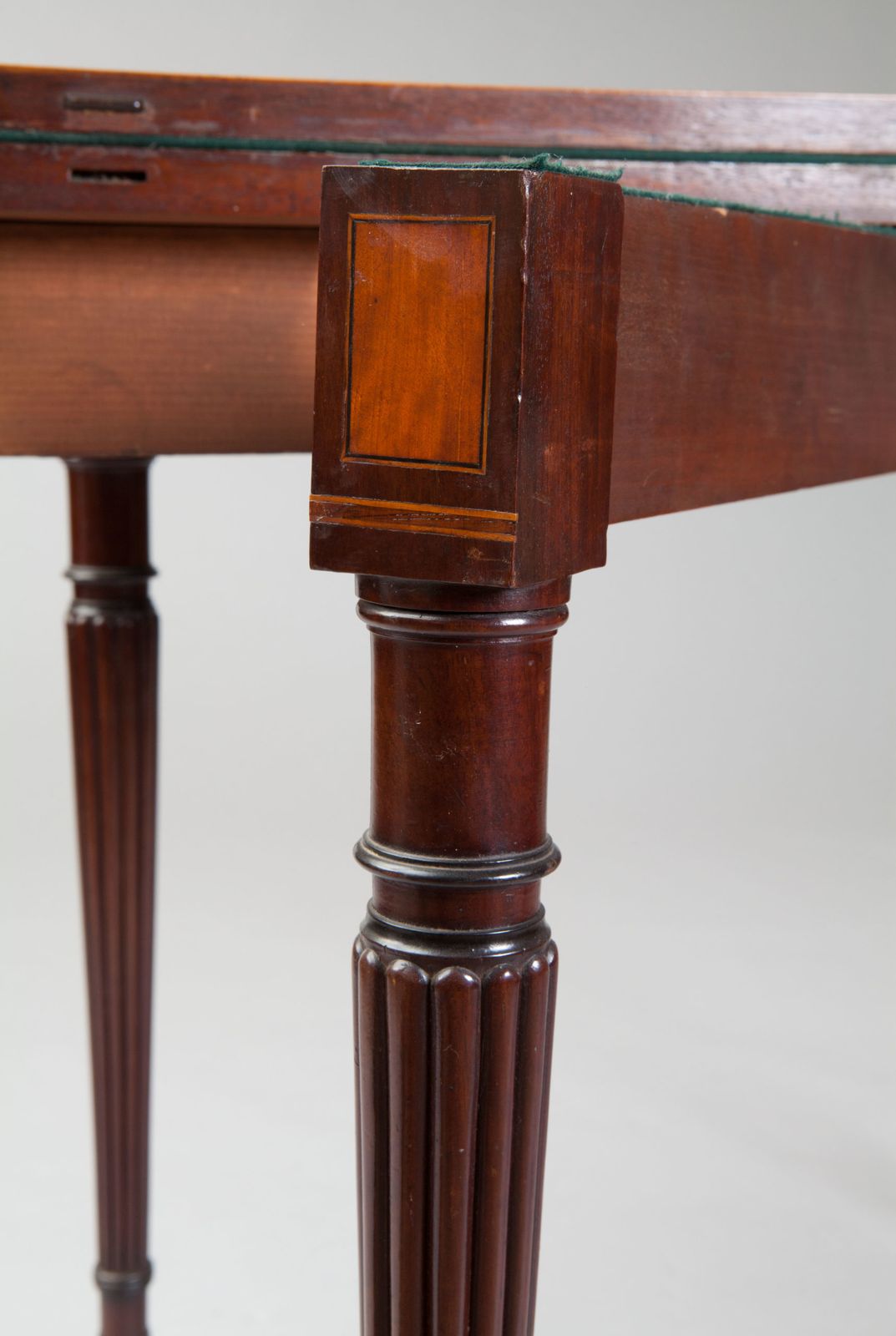Pair Of George III Hepplewhite Mahogany Card Tables Attributed To Gillows photo vinterior