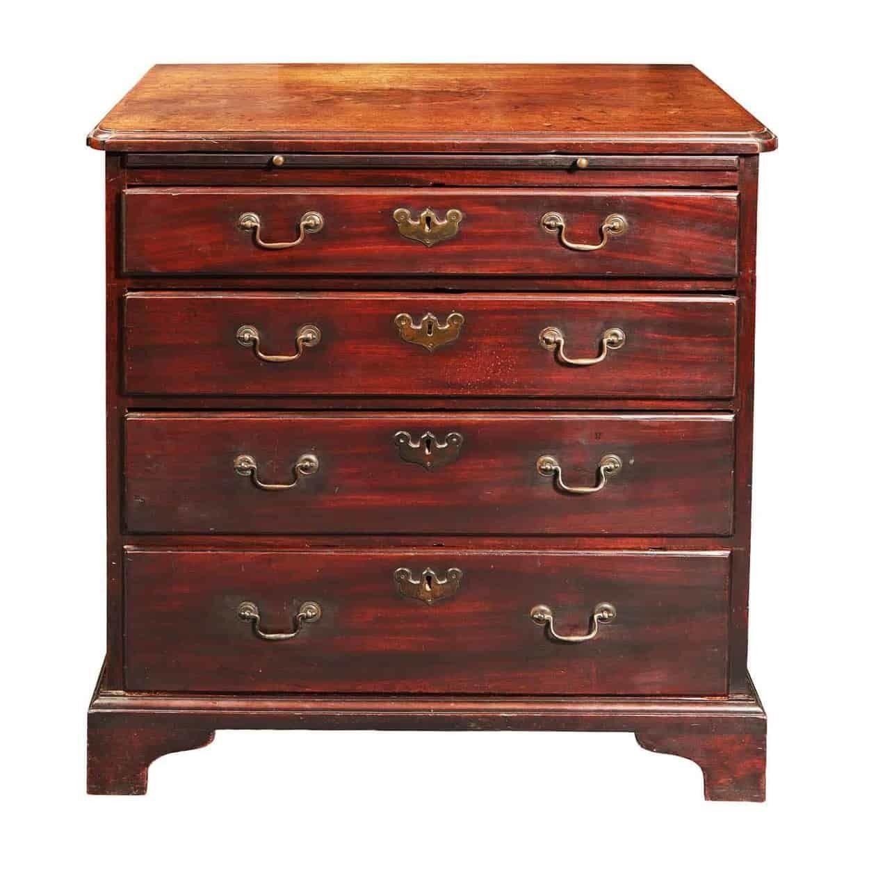 Early 18th Century George II Mahogany Chest Of Drawers