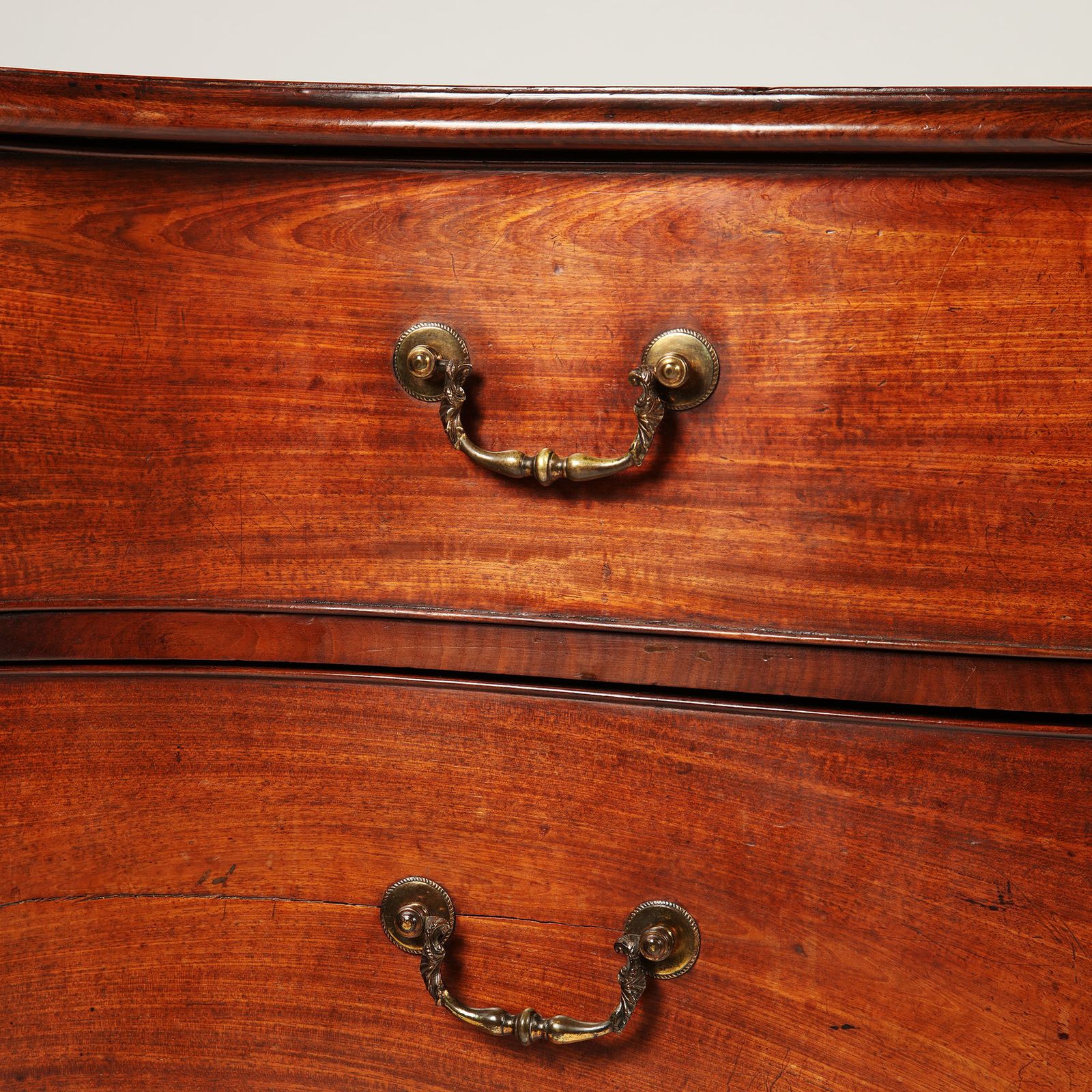 photo furniture George III Serpentine Chest Of Drawers Attributed To Henry Hill Of Marlborough