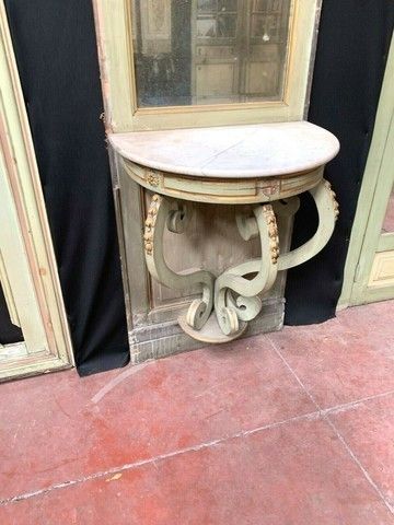 Home Decor Pretty Louis XVI Style Woodwork In Patinated Wood photo