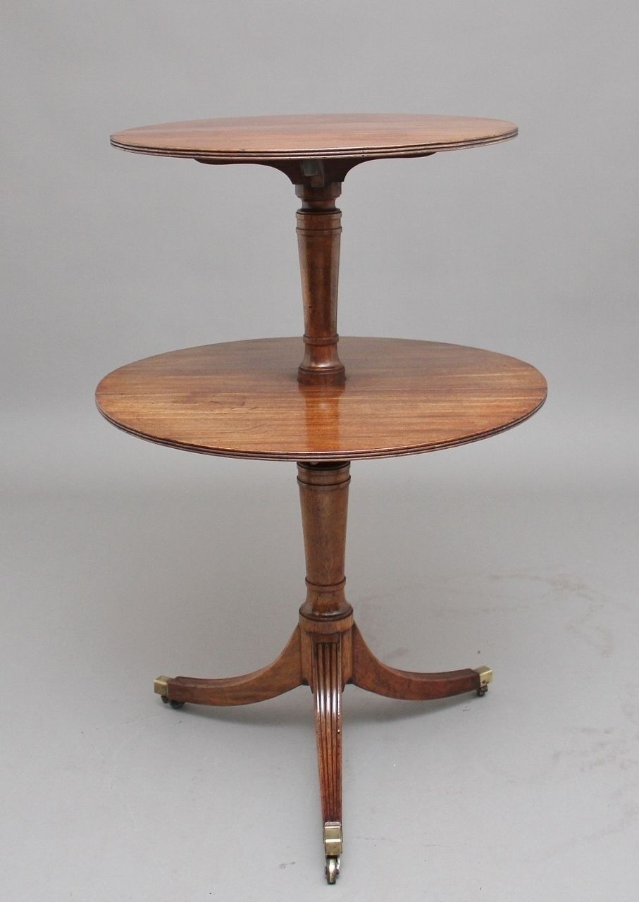 Early 19th Century Mahogany Dumbwaiter photo furniture