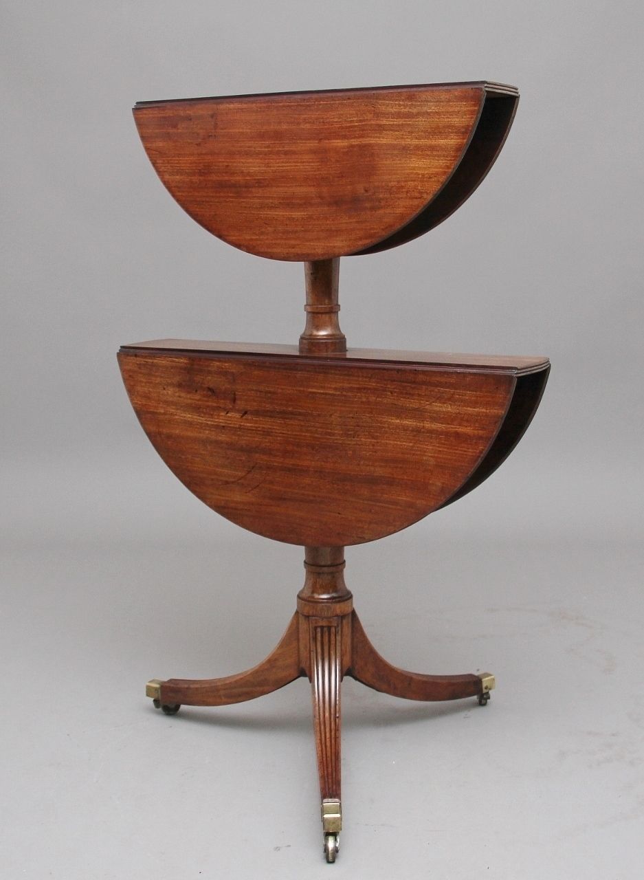 Early 19th Century Mahogany Dumbwaiter photo Furniture