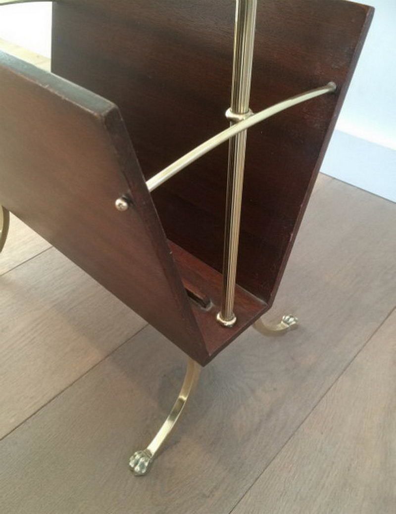 Maison Jansen. Magazine Rack With Claw Feet. Circa 1940 photo buy