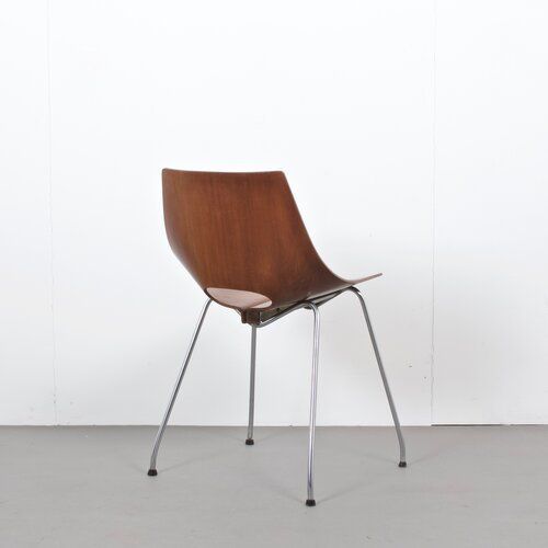 Carlo Ratti Plywood Chair By Società Compensati Curvati, Italy 1960s photo for sale