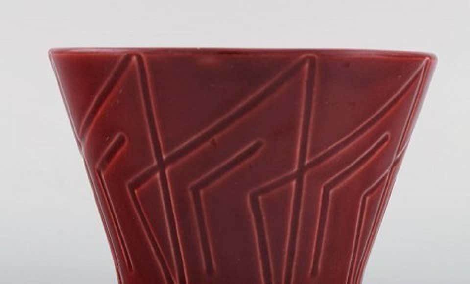 Five Bo Fajans Marianne Flower Pots In Glazed Ceramic, 1960s 1970s photo Home Decor